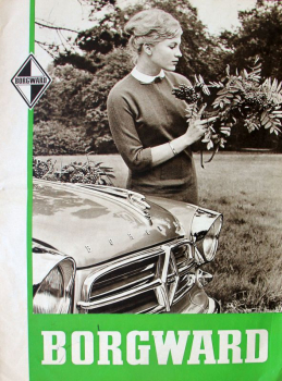 Borgward Modellprogramm 1959 Automobilprospekt (1350)